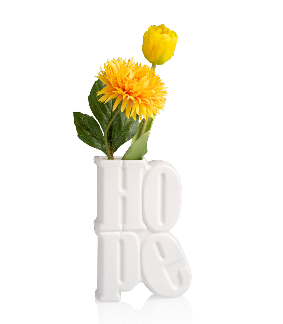 Vase Hope Blanc - 4 pièces