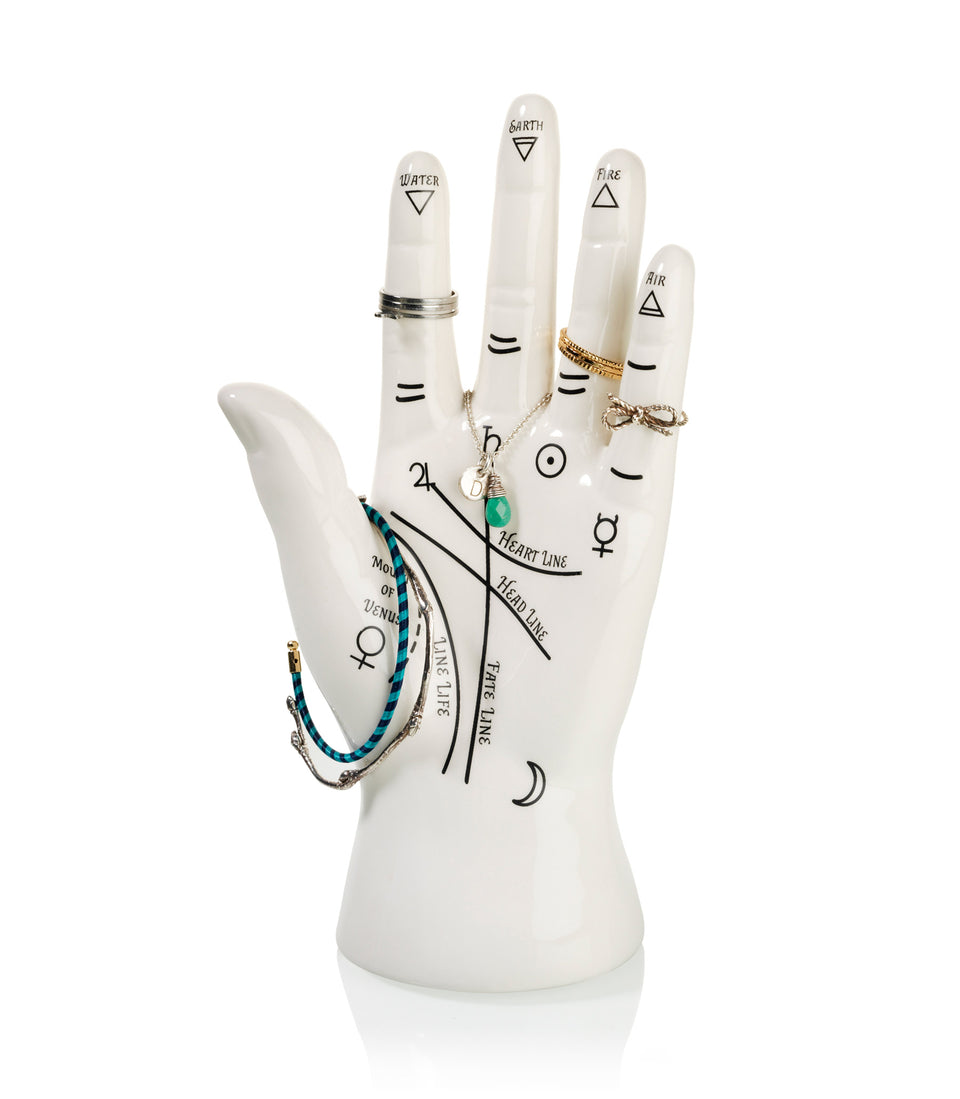 Porte-Bijoux Chiromancie - 4 pièces