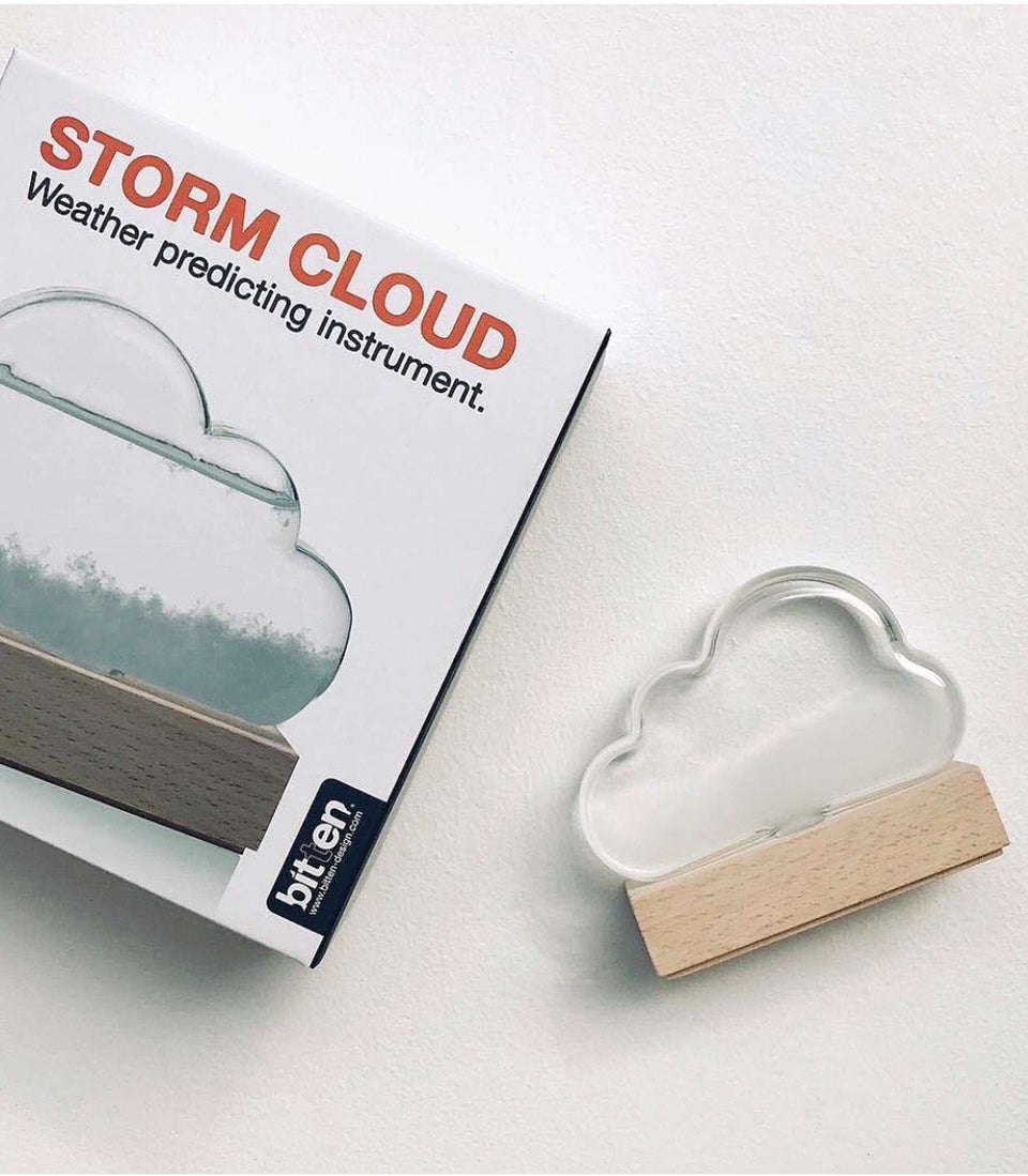 Baromètre Nuage - 4 pièces