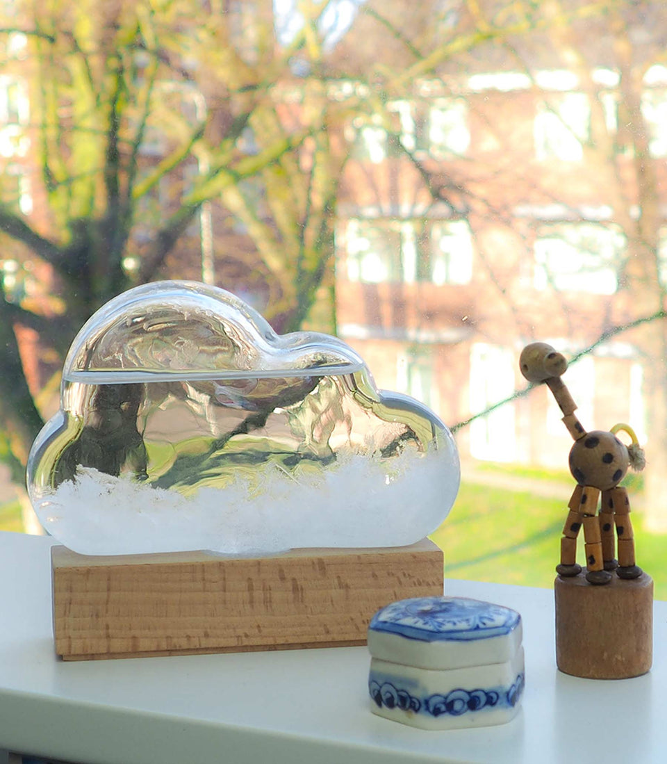 Baromètre Nuage - 4 pièces