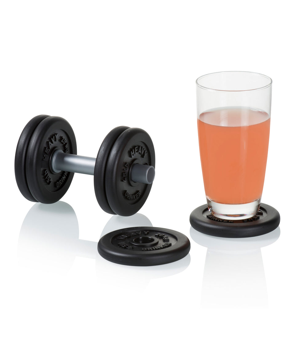 Sous-verres Haltères - 6 pièces