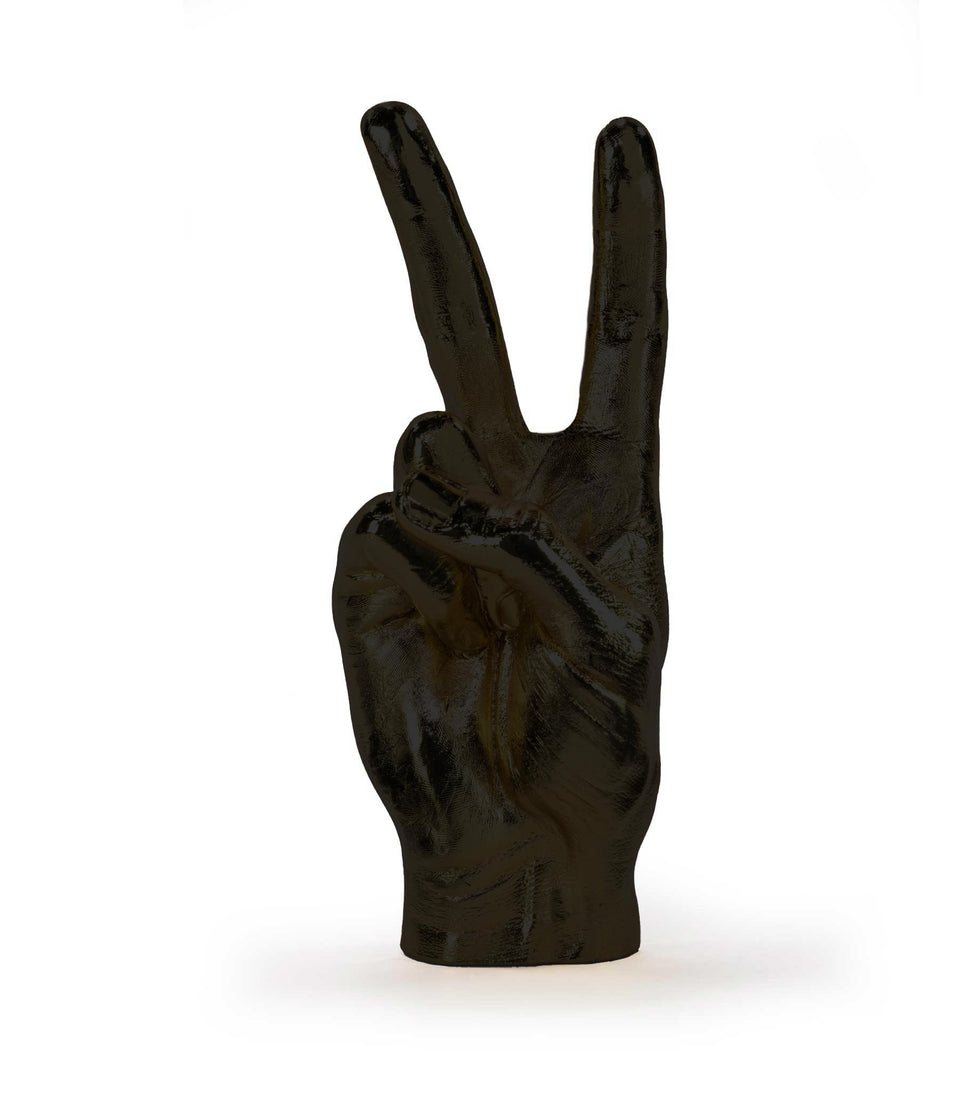 Sculpture Peace Noir - 4 pièces