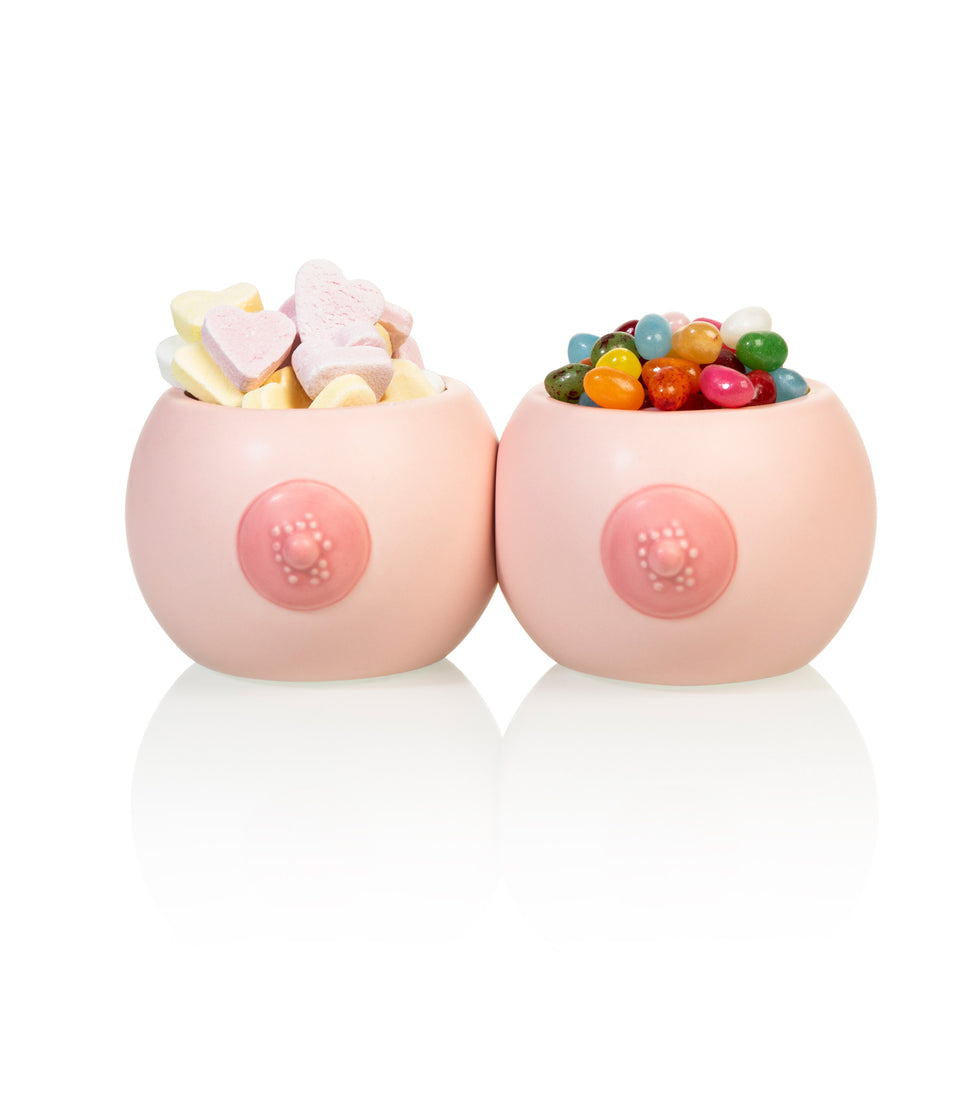 Set de 2 Bols Seins - 4 pièces