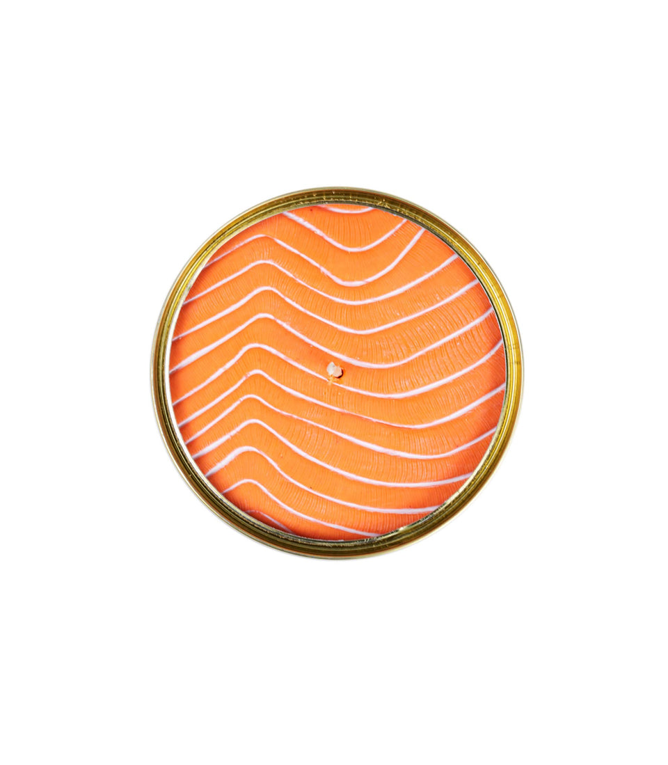 Bougie Saumon Orange - 4 pièces