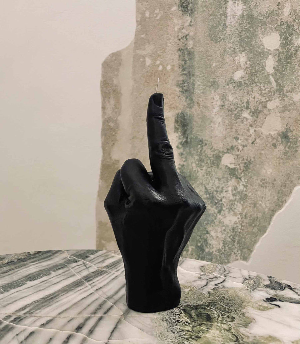 Bougie F*ck you Noir