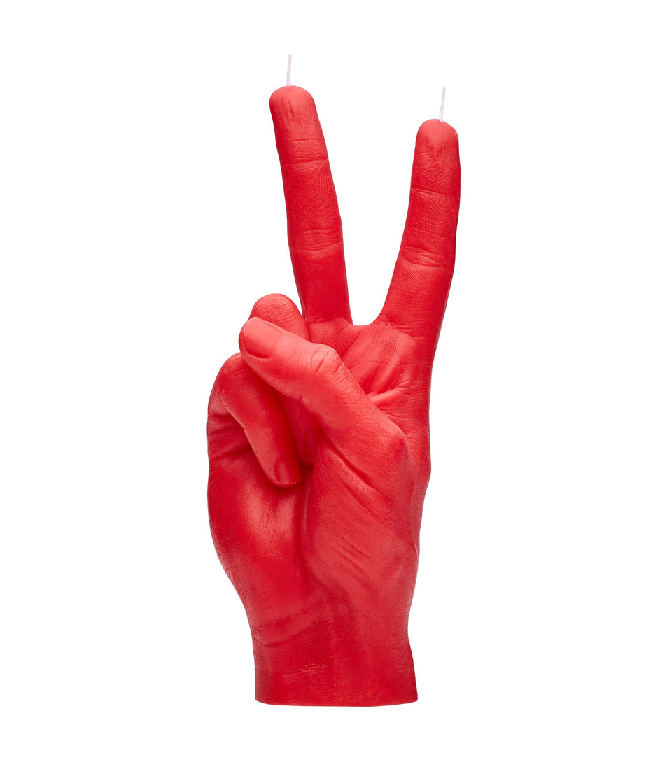 Bougie Peace Rouge