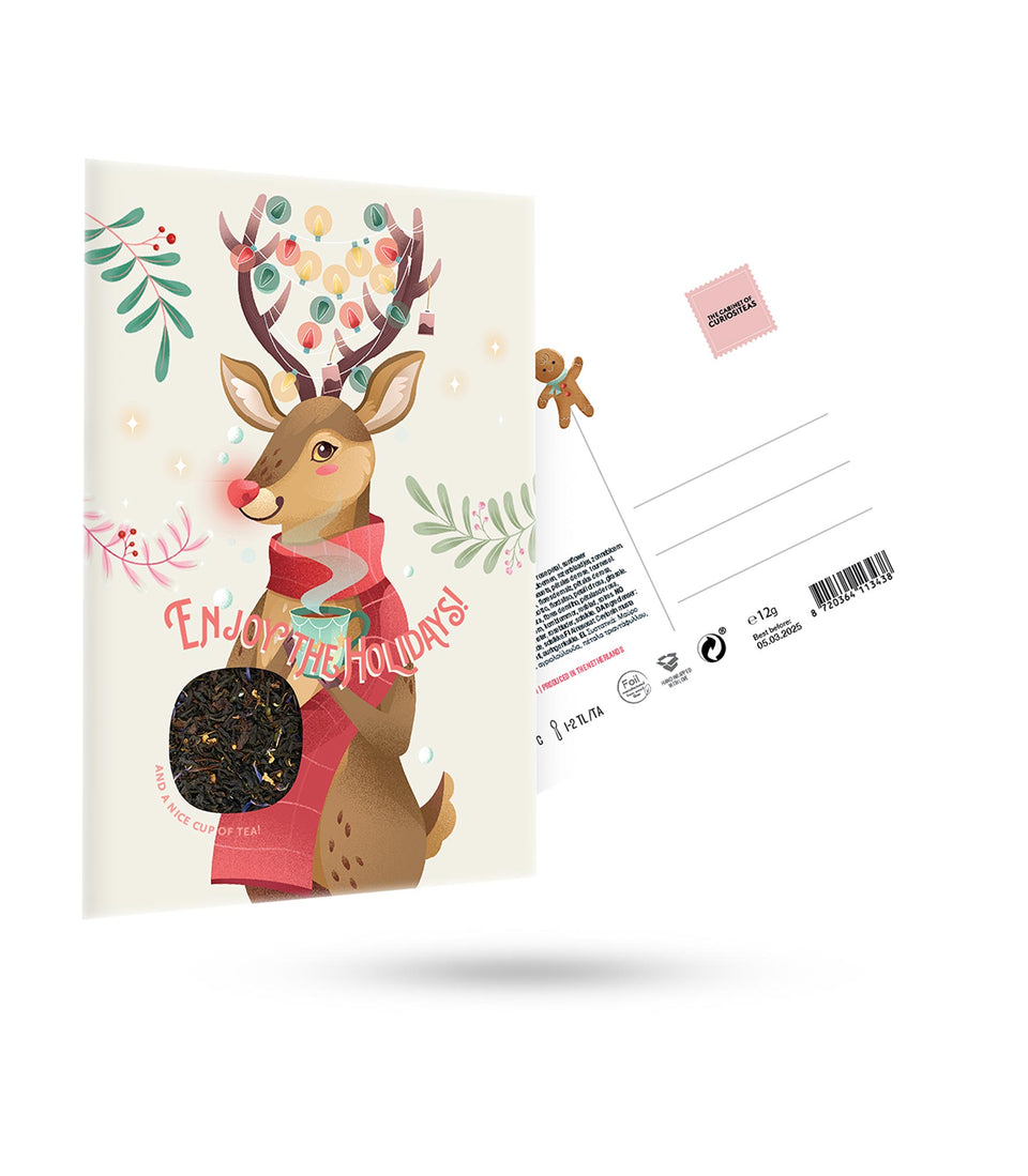 Infusion Carte Postale de Rudolph - 6 pièces