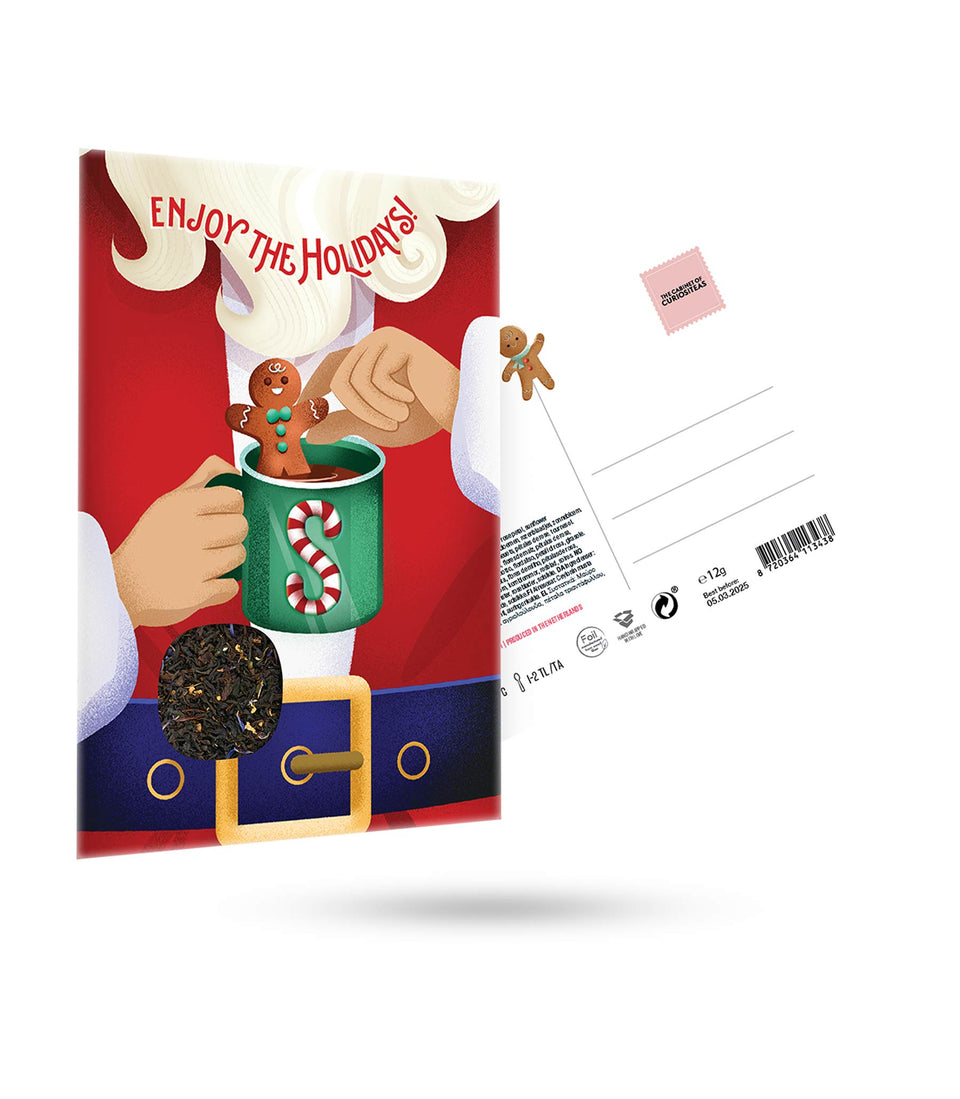 Infusion Carte Postale de Père Noël - 6 pièces
