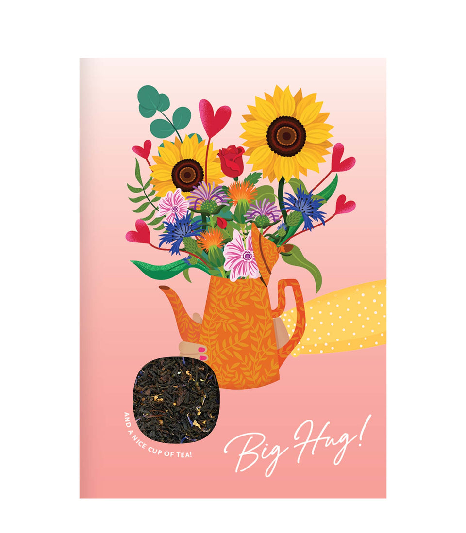 Carte Postale de Thé Big Hug - 6 pièces