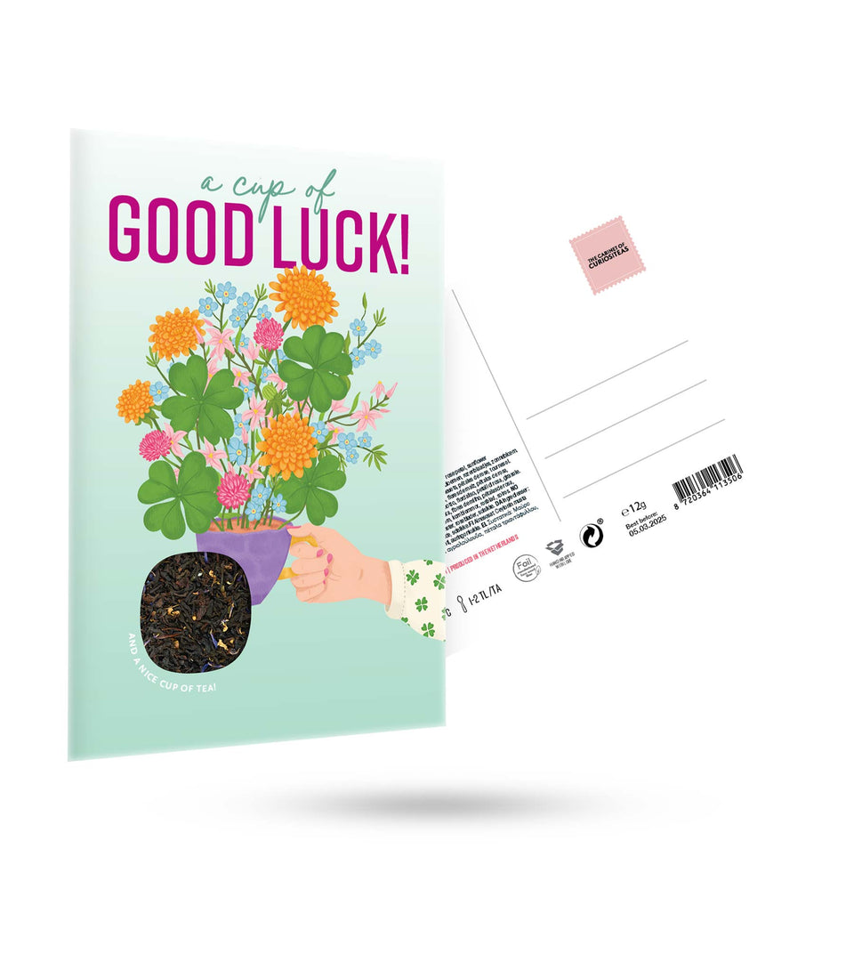 Carte Postale de A Cup of Good Luck - 6 pièces