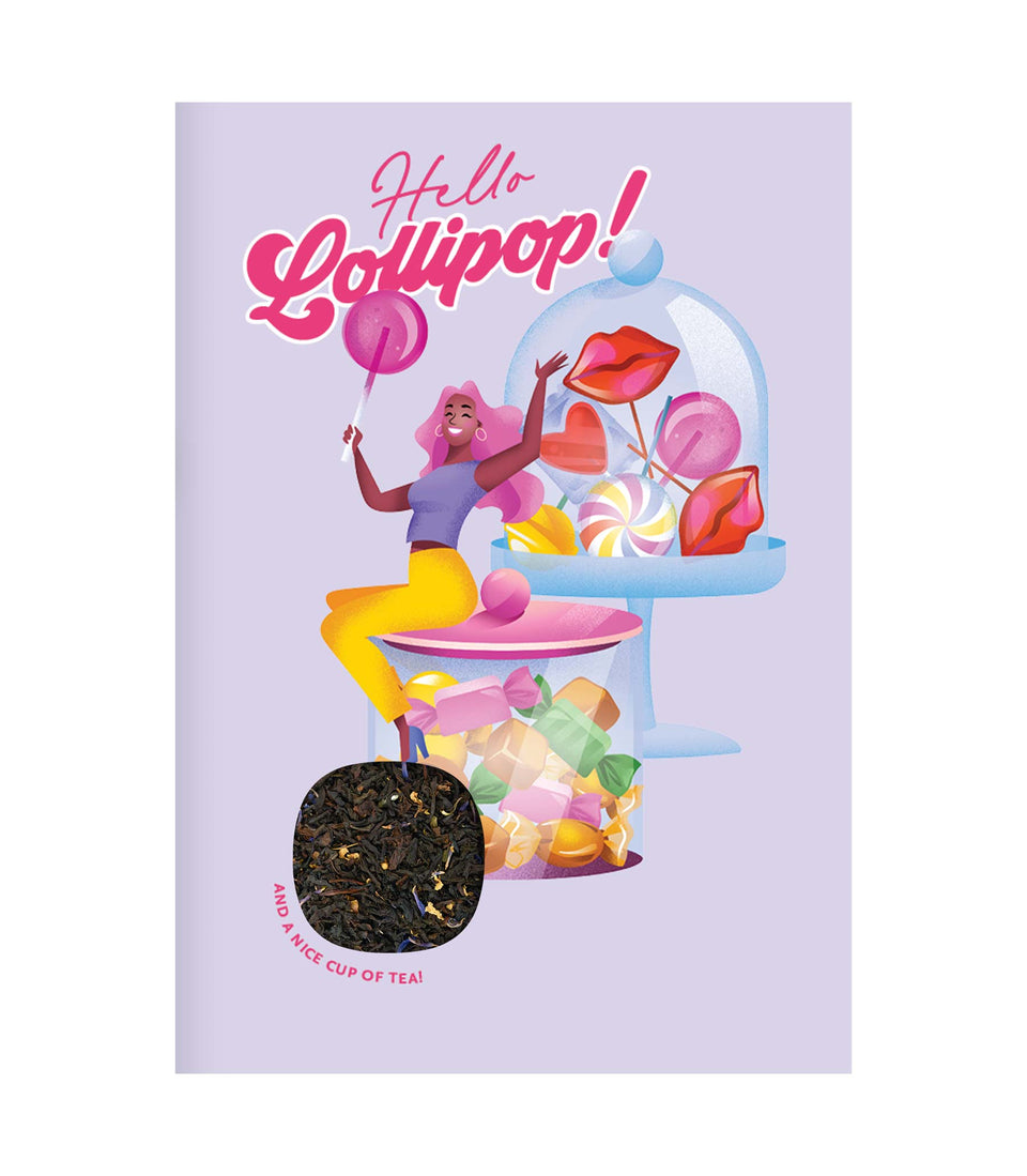 Carte Postale Hello Lollipop! - 6 pièces
