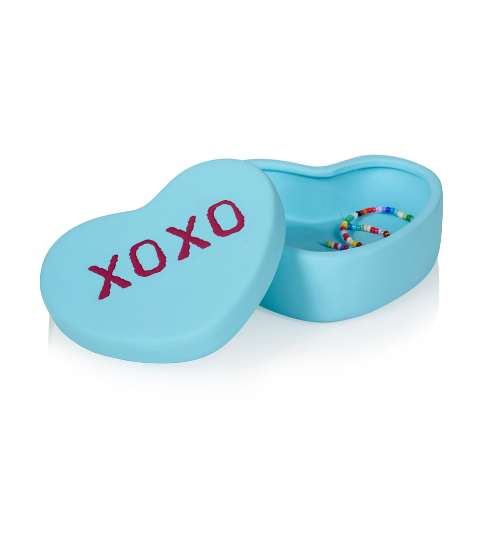Boite Coeur XOXO - 4 pièces