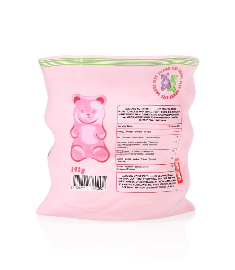 Bol-Vase-Cache-Pot à Bonbons Rose - 3 pièces