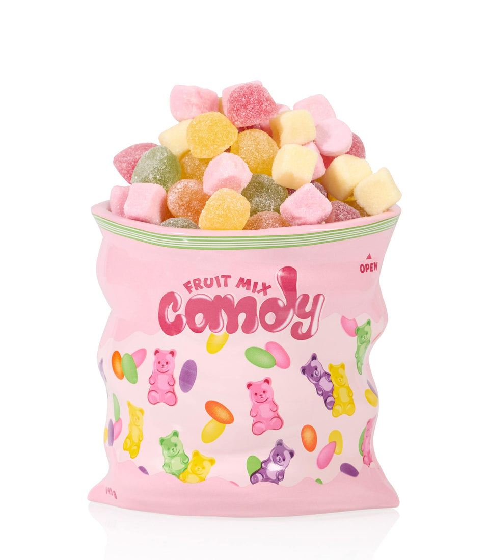 Bol-Vase-Cache-Pot à Bonbons Rose - 3 pièces