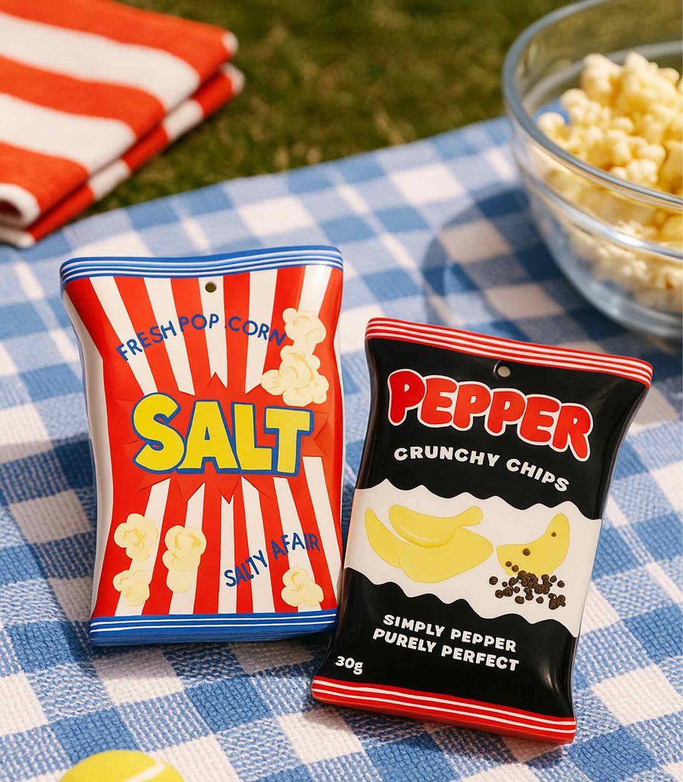Sel & Poivre Sachets à Snack (set de 2) - 6 pièces