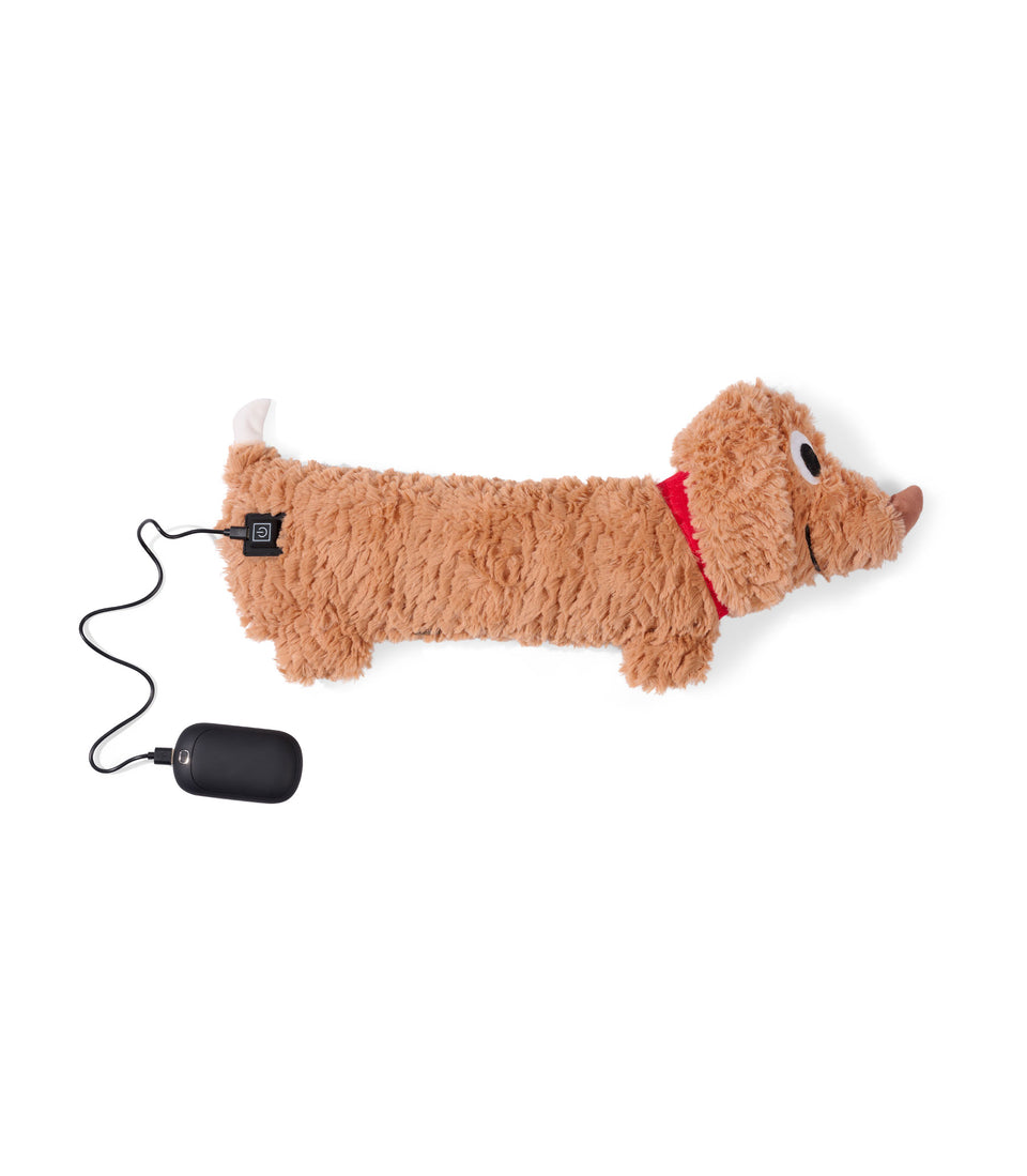 Bouillotte USB Chien marron - 4 pièces