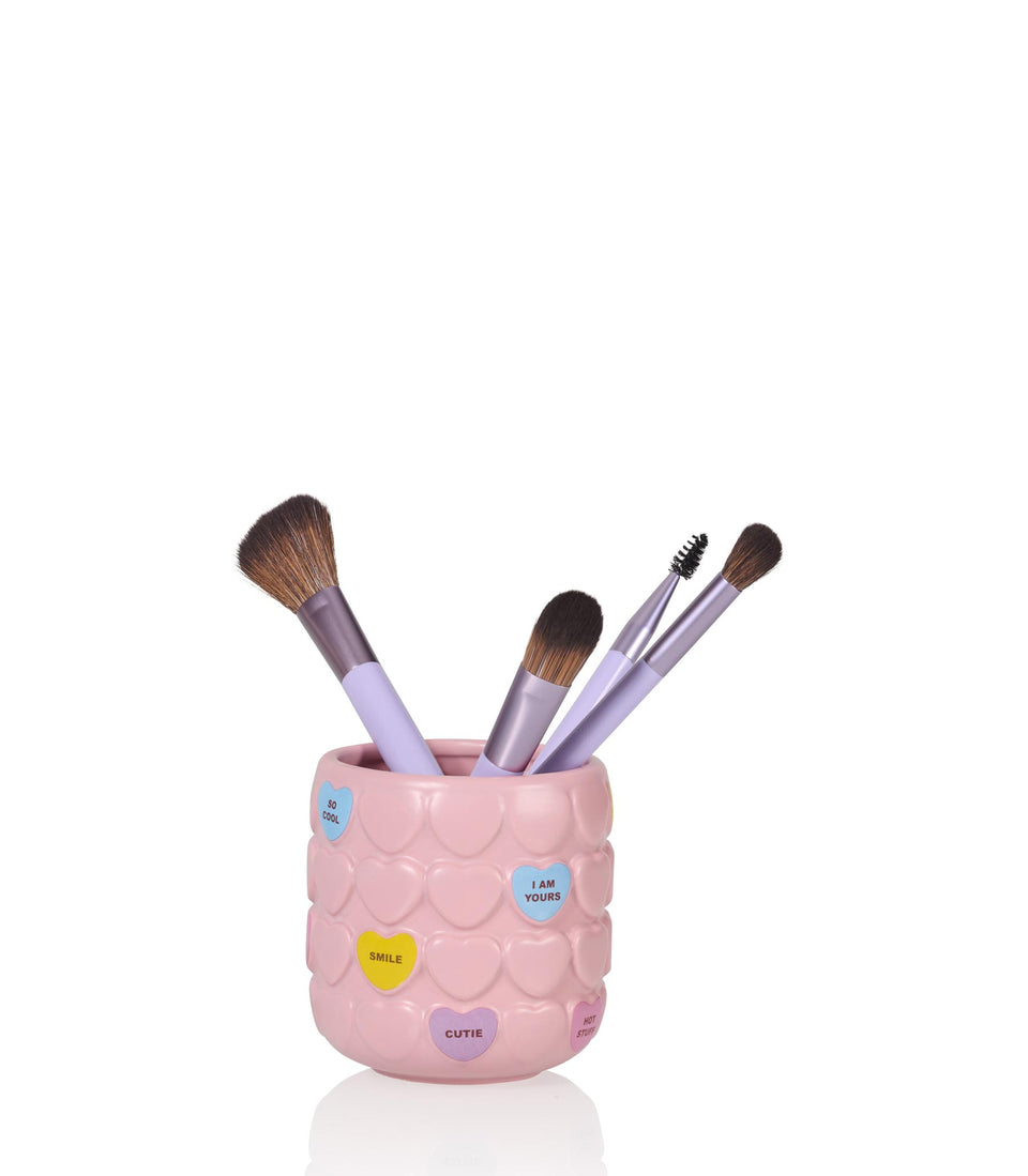 Tasse cœurs Sweet Heart Rose - 6 pièces