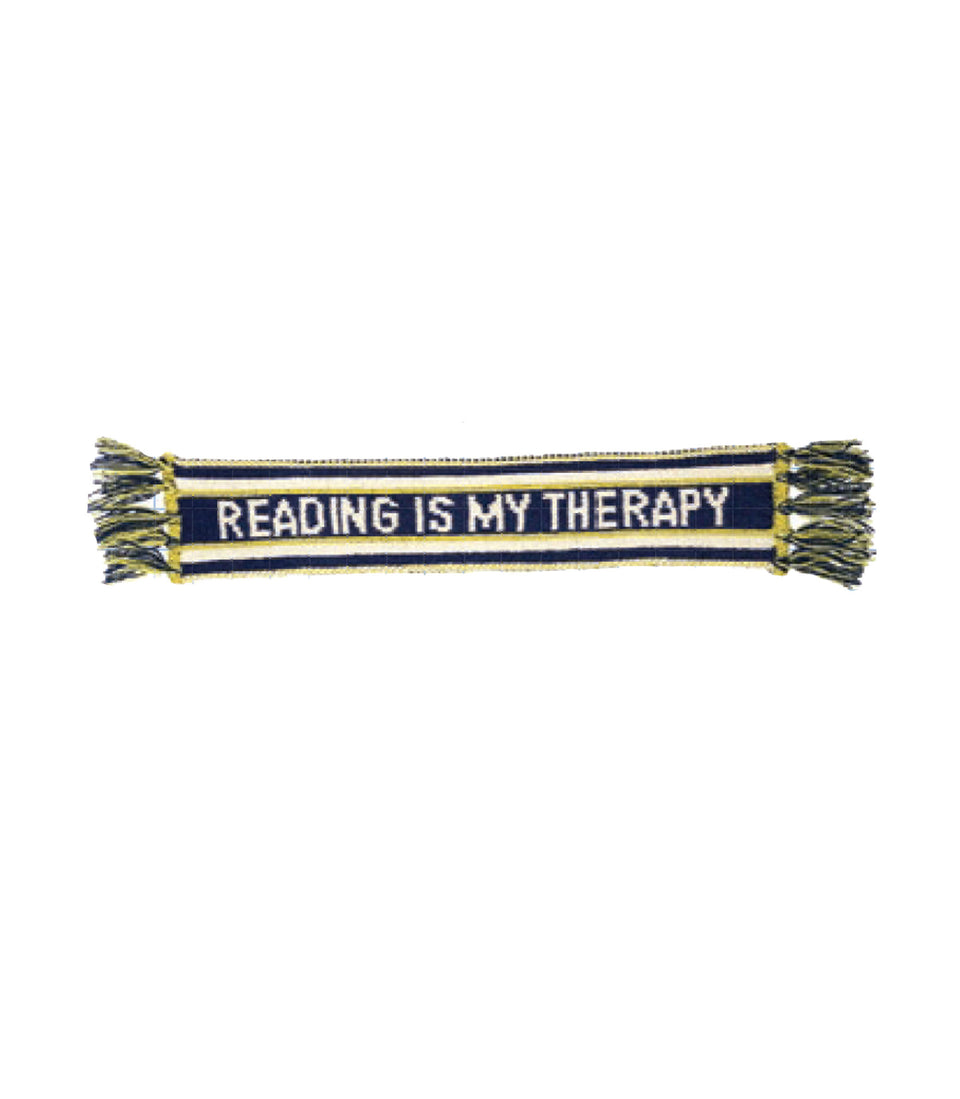 Marque-page 'Reading Is My Therapy' - 12 pièces