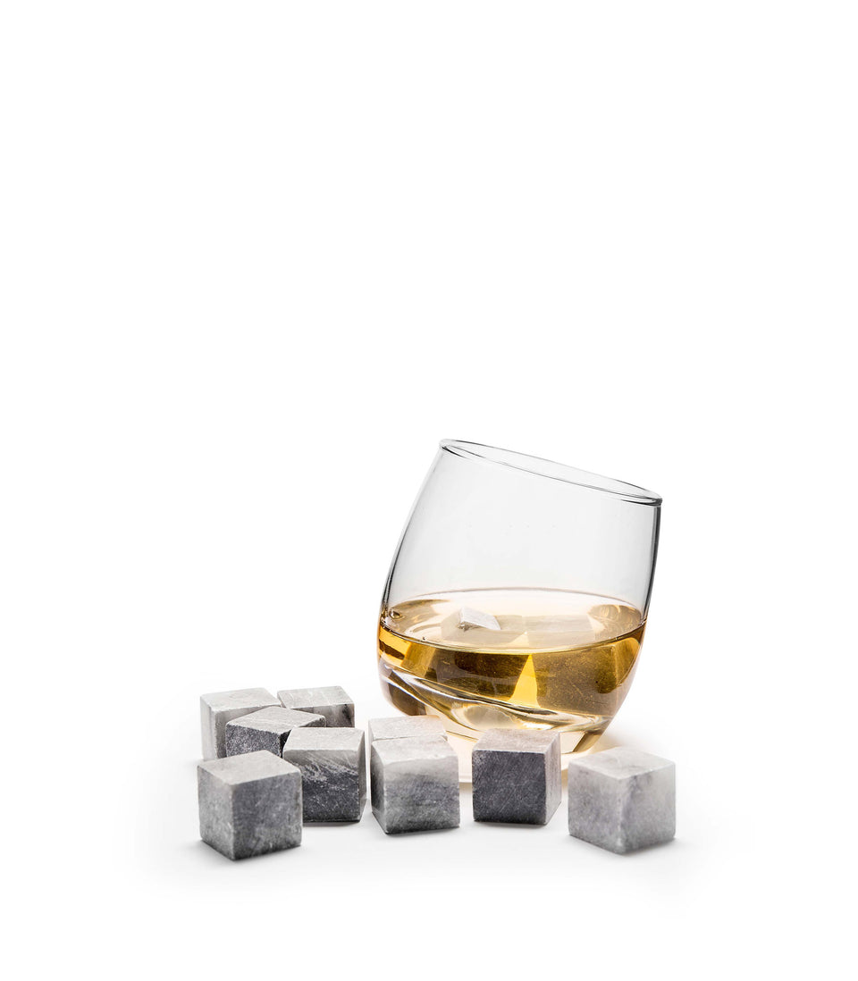 Pierres à whisky, lot de 9 Gris - 6 pièces