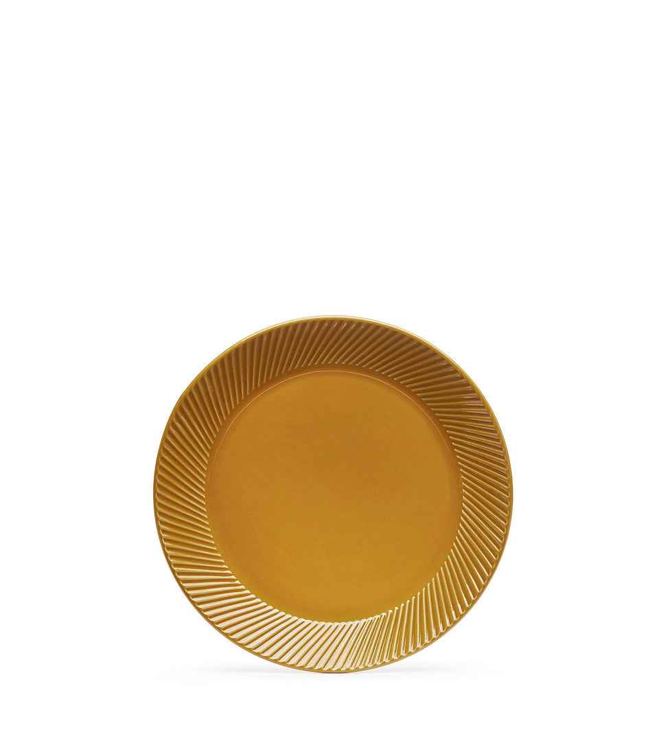 Assiette à dessert Coffee & More Jaune - 6 pièces