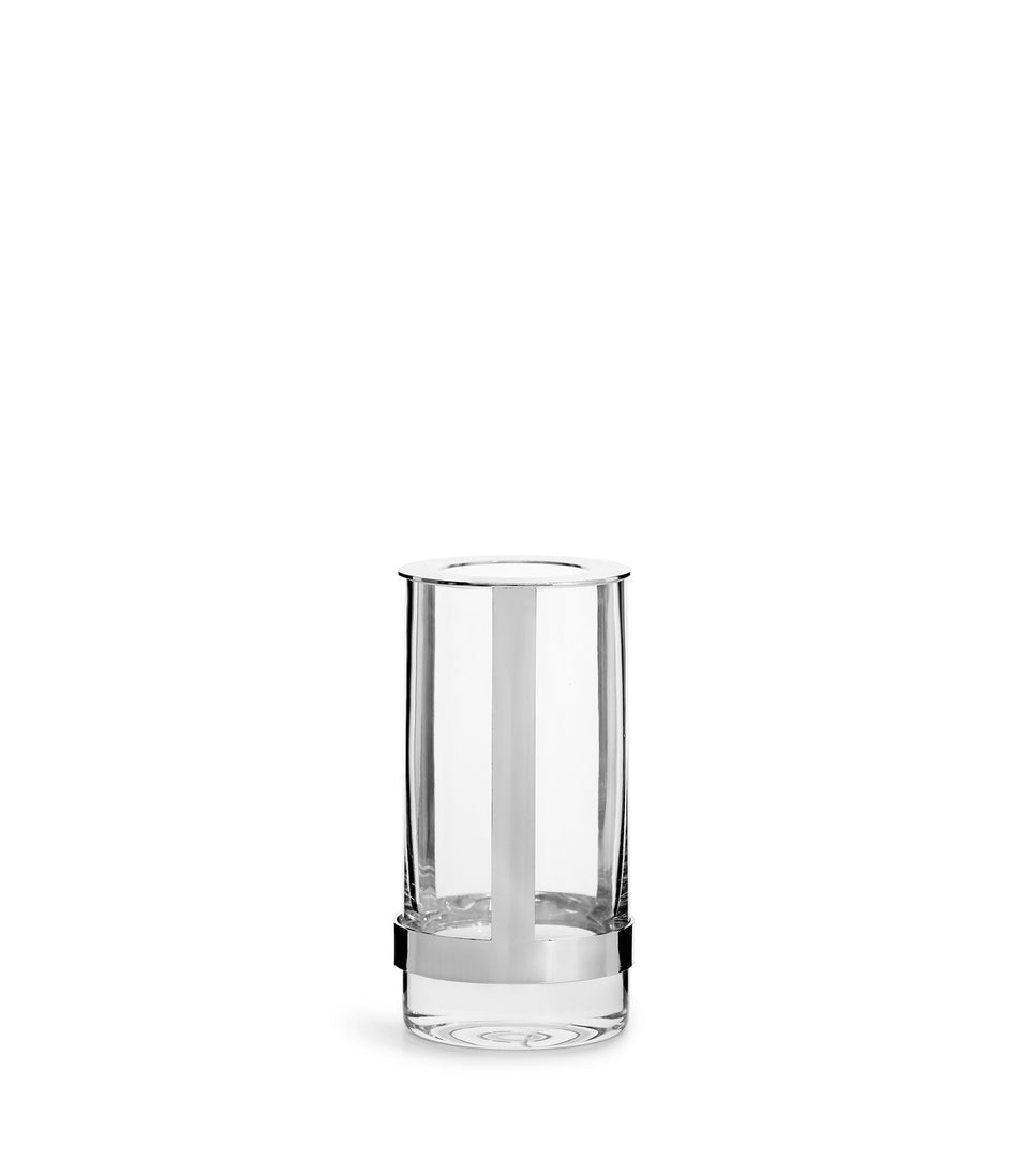 Vase Hold petit Transparent/Argent - 6 pièces