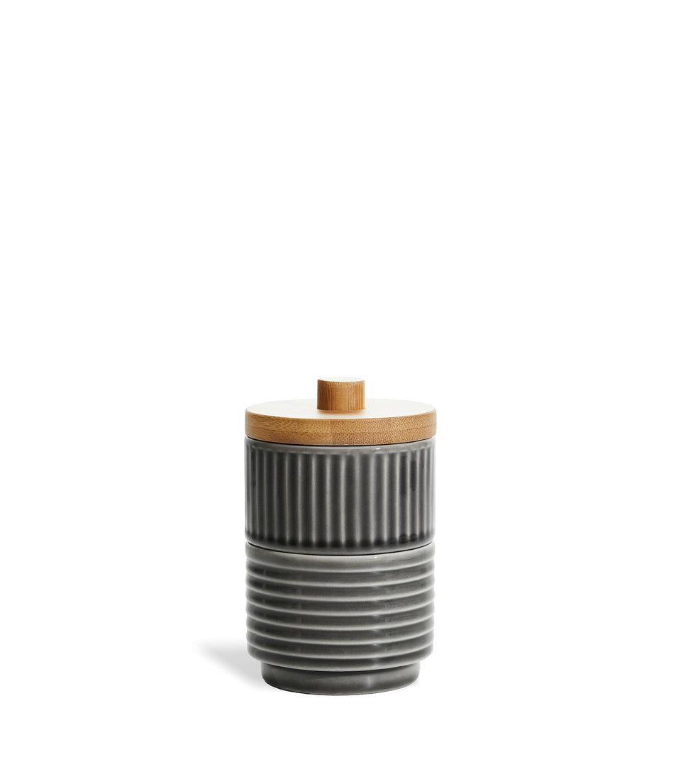 Petit bol Coffee & More, lot de 2 Gris/marron - 6 pièces