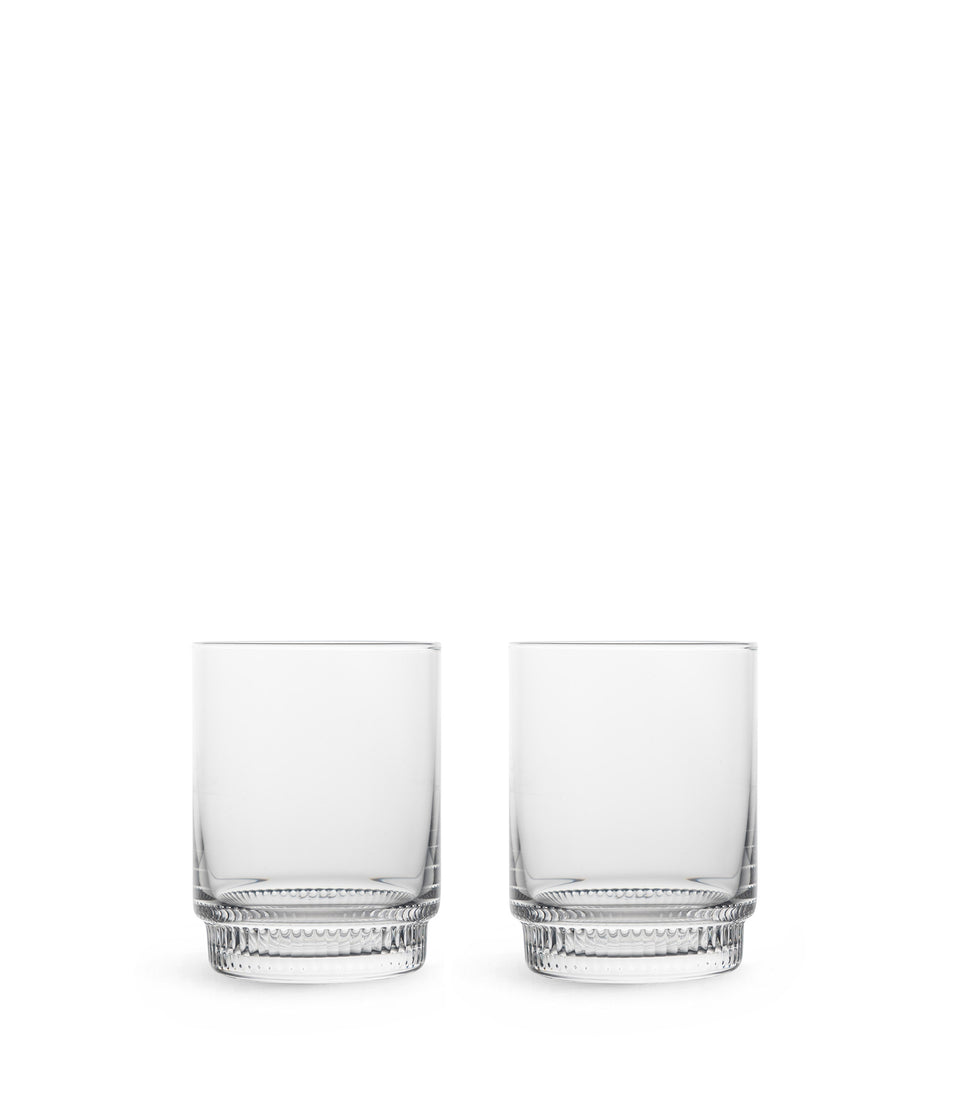 Verre Saga, lot de 2 Transparent - 6 pièces