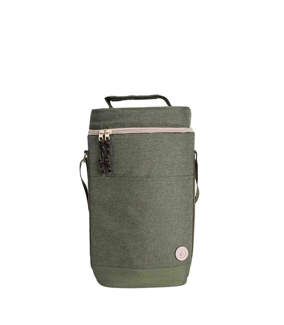 Sac isotherme City haut Vert- 6 pièces