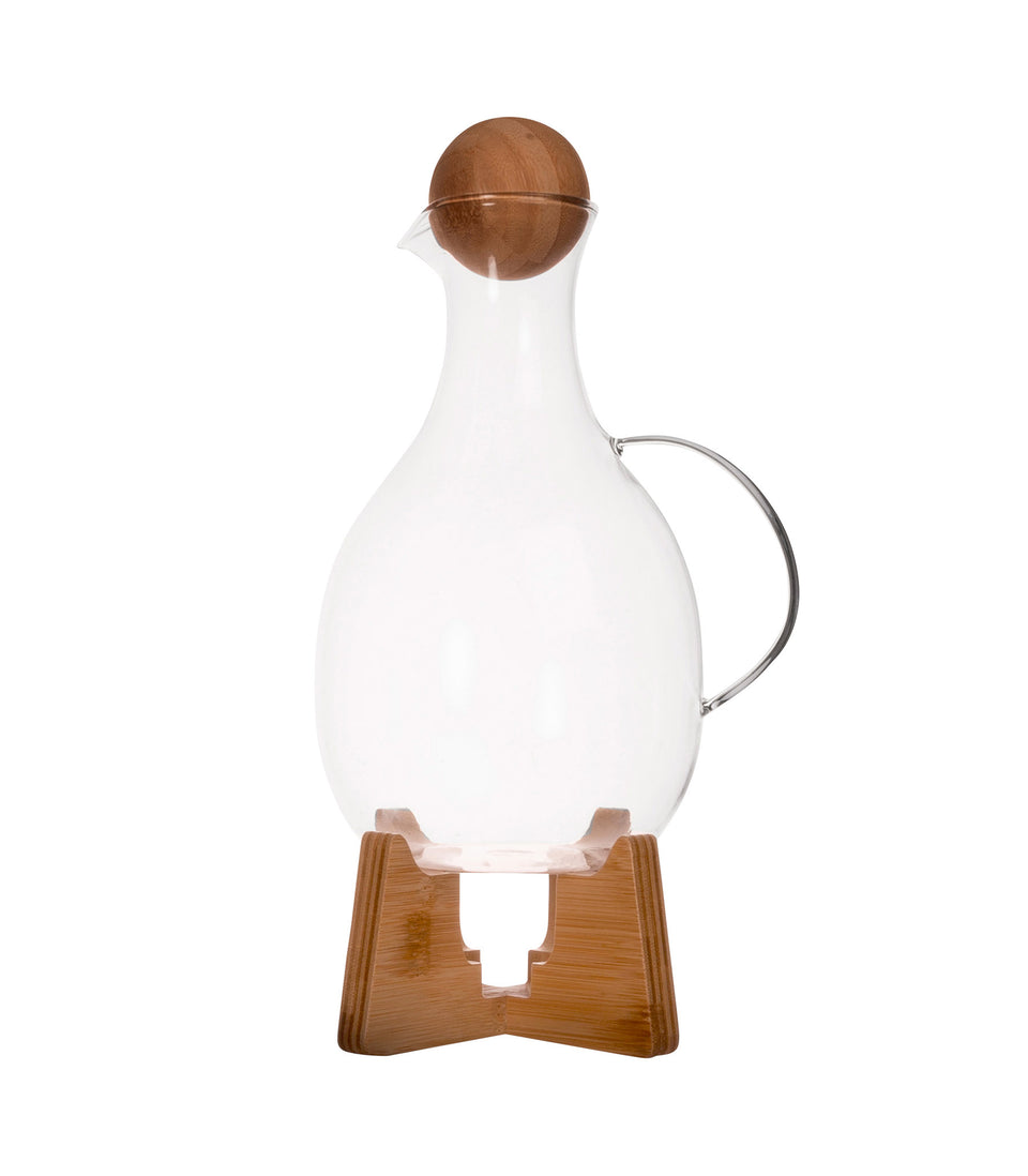 Set vin chaud Nature Transparent/marron - 6 pièces