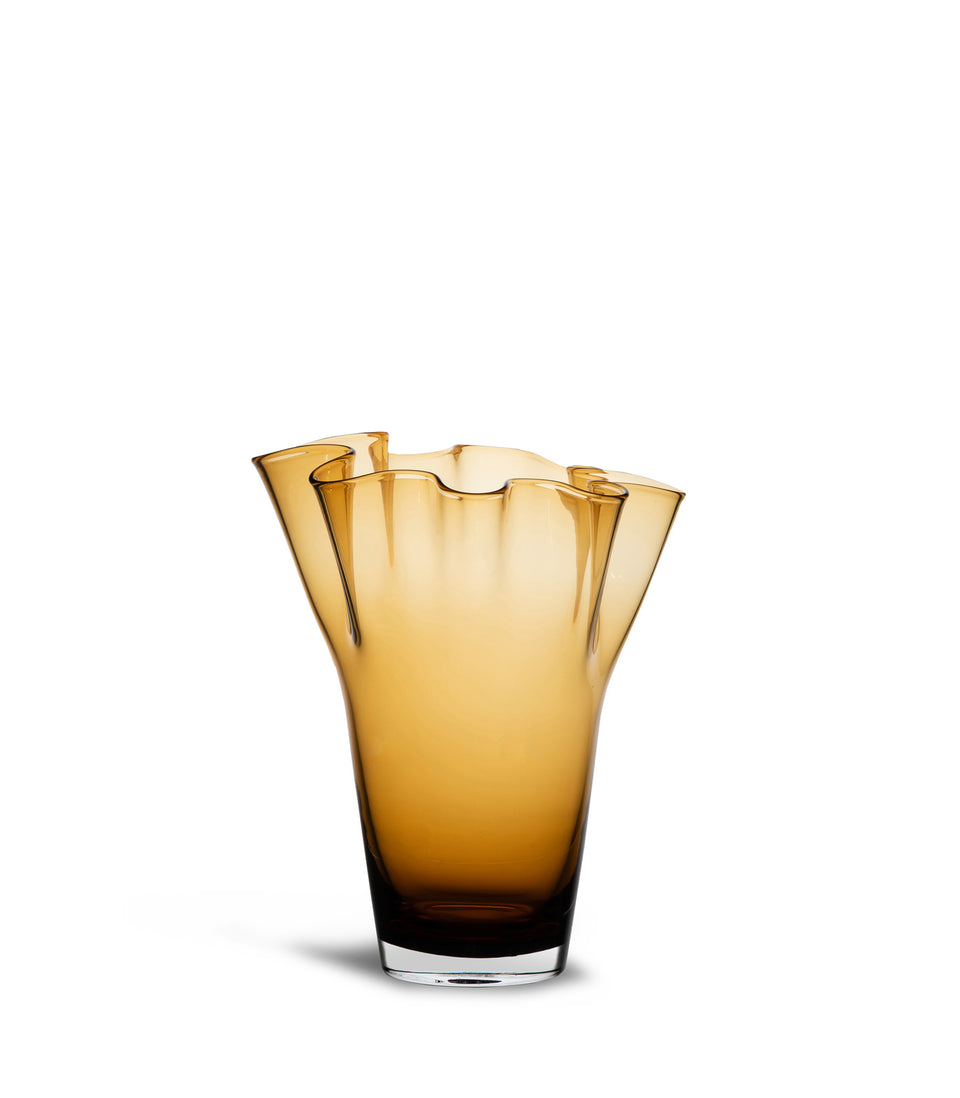 Vase Viva grand Ambre - 4 pièces