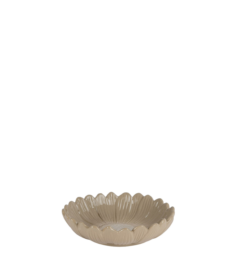 Assiette creuse Dagny petite Beige - 6 pièces