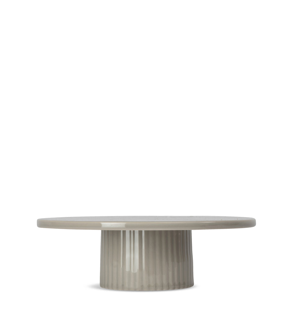 Présentoir à gâteaux Flora Beige - 4 pièces