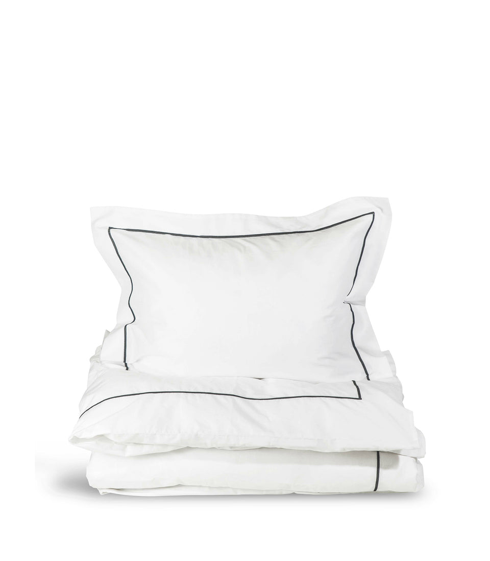 Housse de couette Carl, set Blanc - 6 pièces