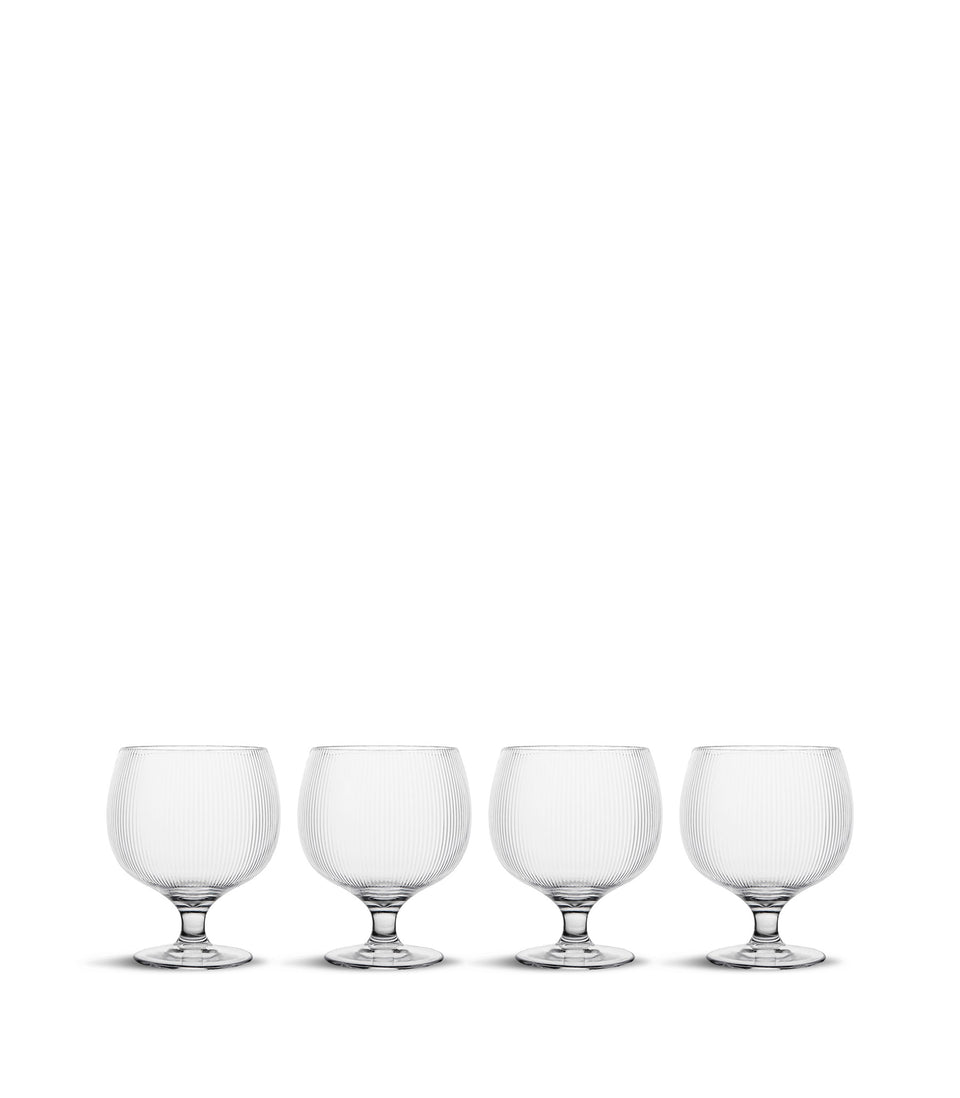 Verres à vin Billi, lot de 4 Transparent- 6 pièces
