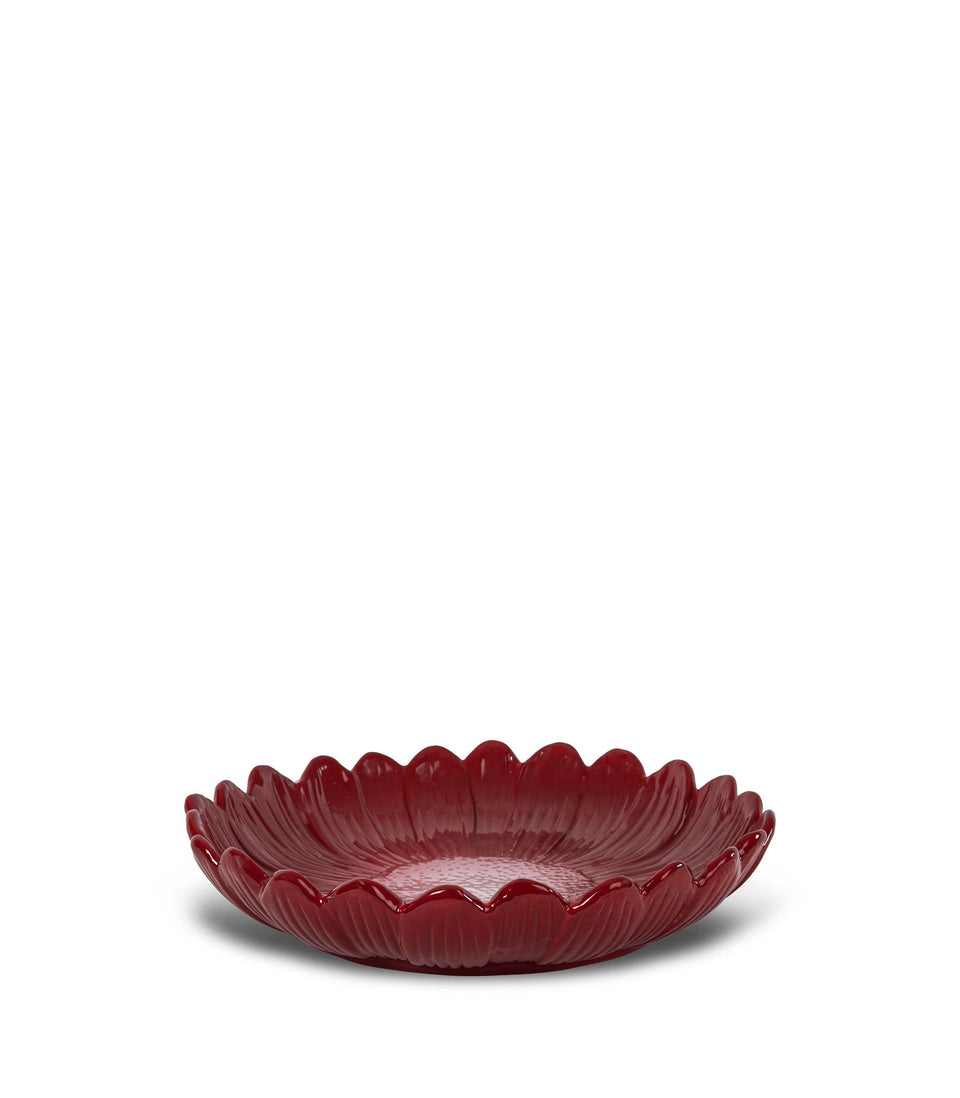 Assiette creuse Dagny medium Bordeaux - 6 pièces