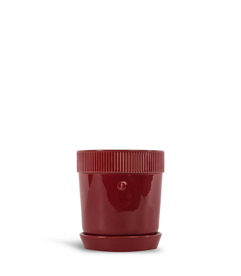 Pot Elise petit Bordeaux - 6 pièces