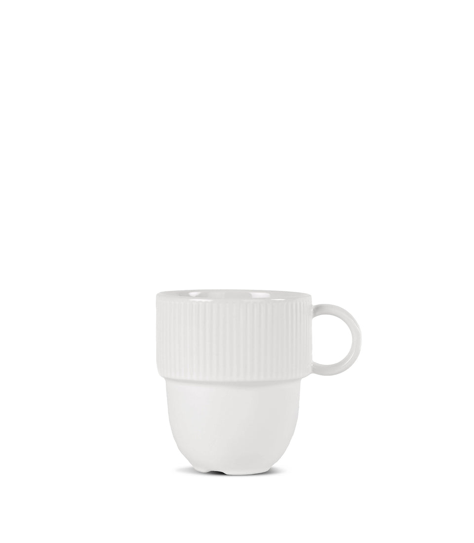 Tasse Inka avec anse Blanc - 6 pièces