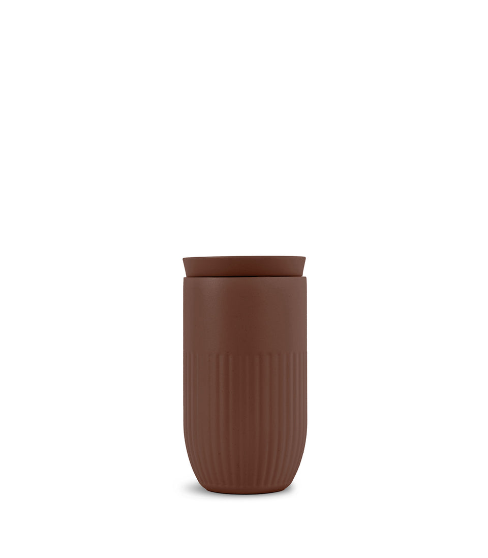 Mug isotherme Tova Marron Pantone 7596C - 6 pièces