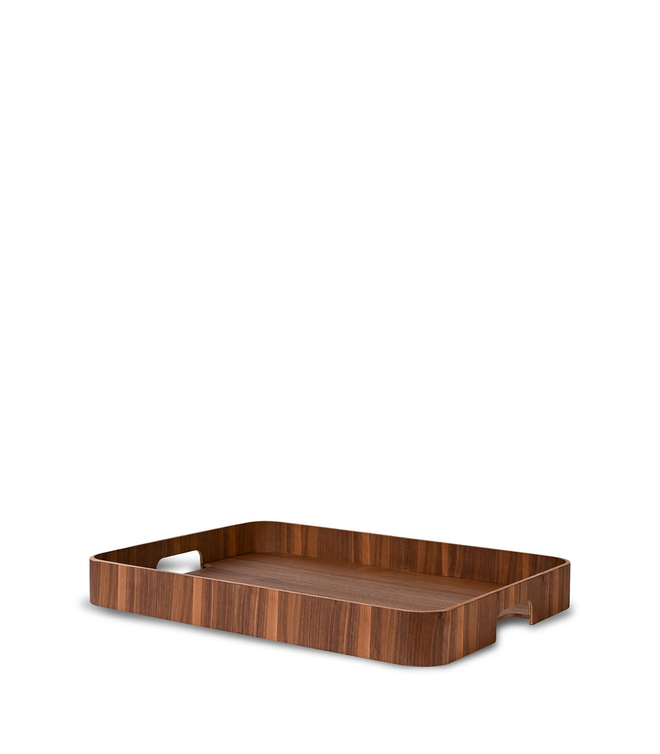 Plateau Hanna grand Marron foncé -6 pièces