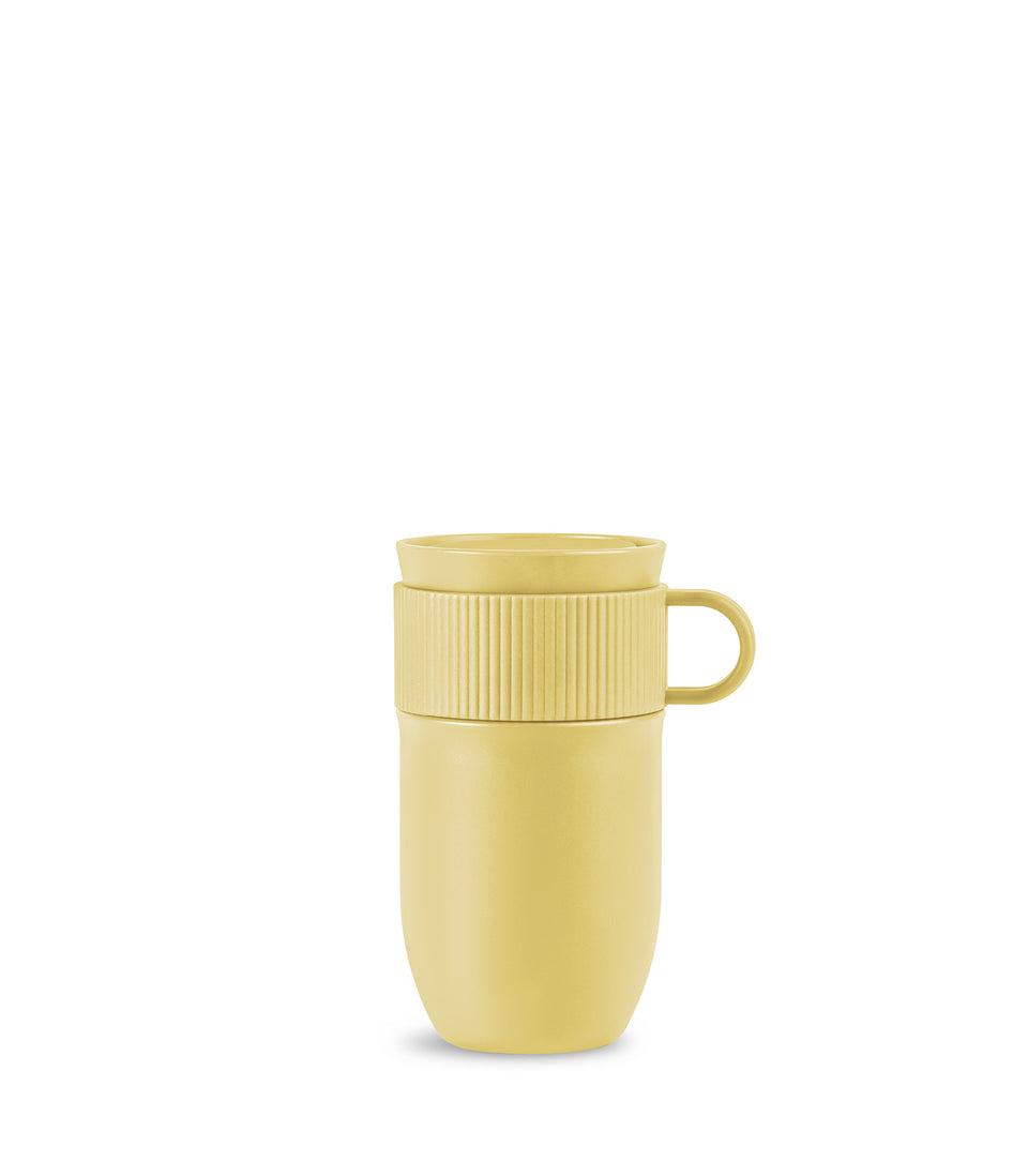 Mug de voyage Ted  Jaune Pantone 7402U - 6 pièces