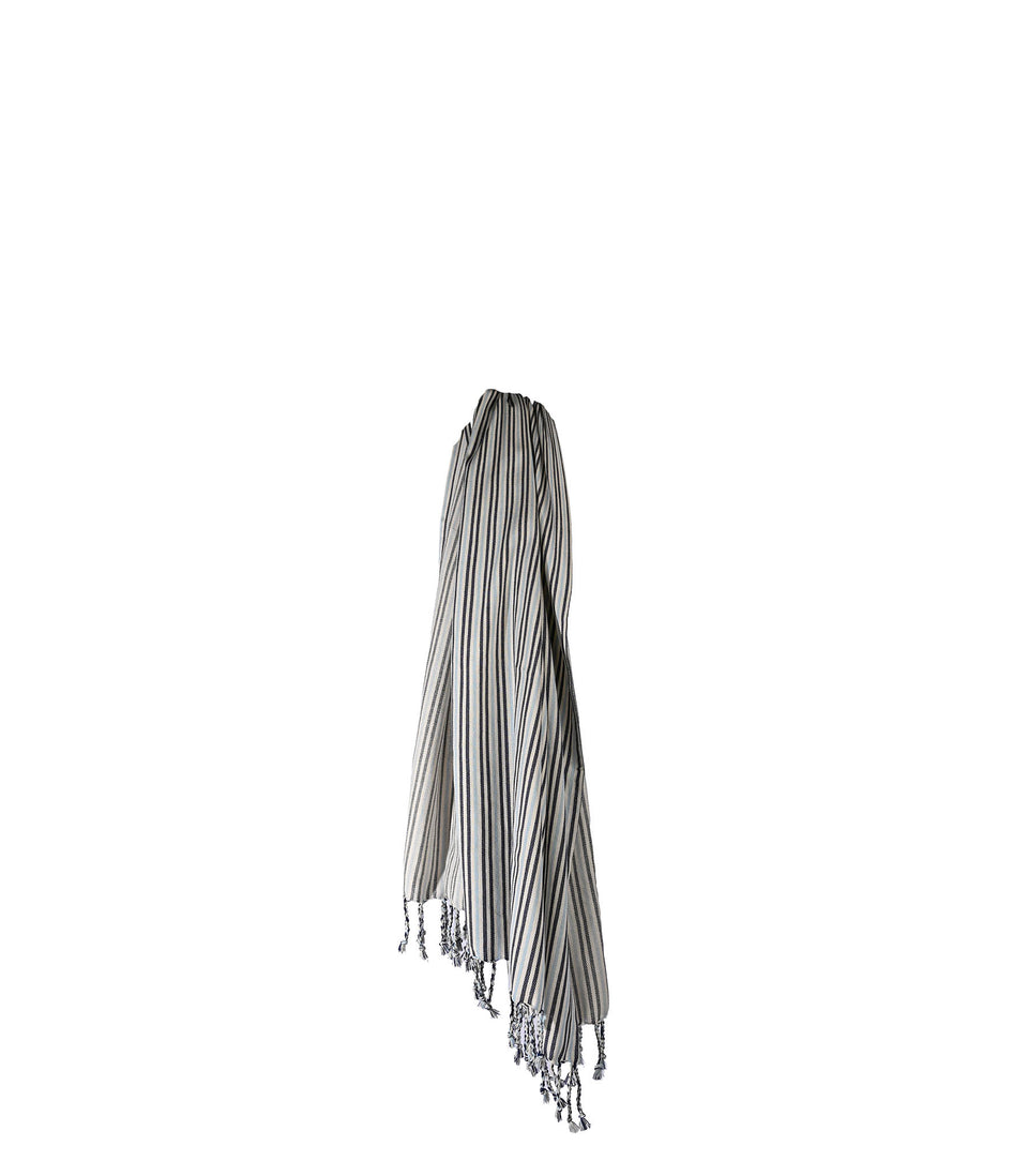 Serviette hammam Ella 90x170 Bleu - 8 pièces