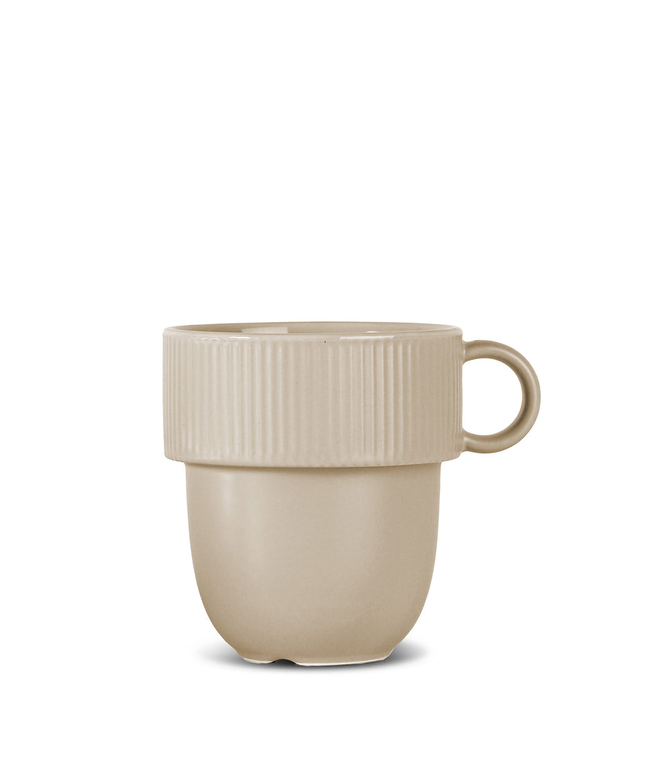 Mug à thé Inka Beige Pantone Warm gray 3C - 6 pièces