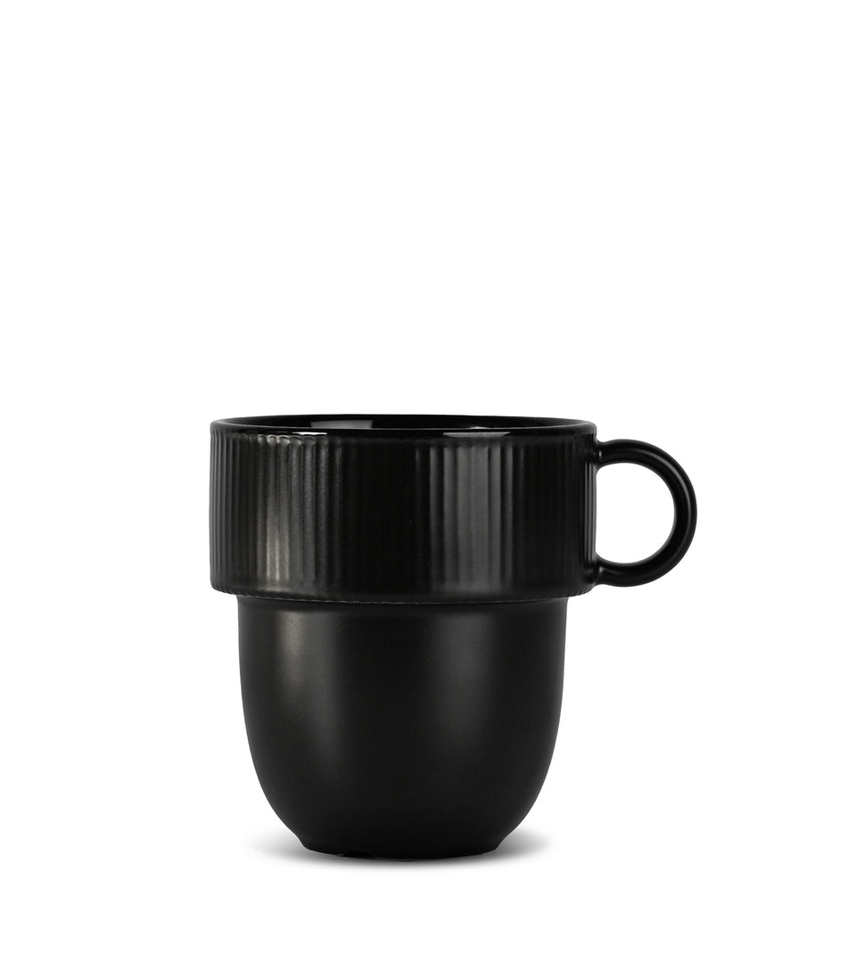 Mug à thé Inka Noir - 6 pièces