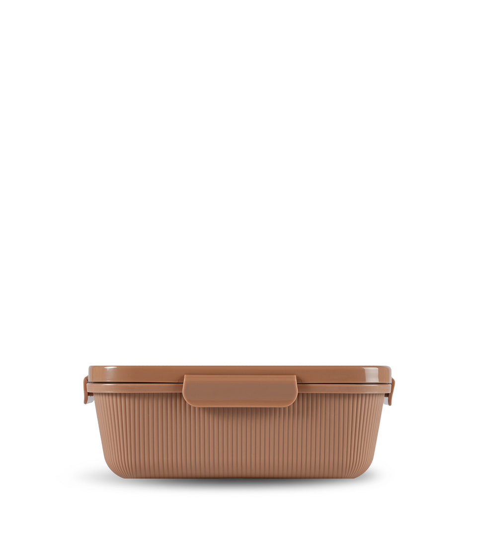 Bocal alimentaire isotherme Tina Caramel Pantone 4261C - 6 pièces