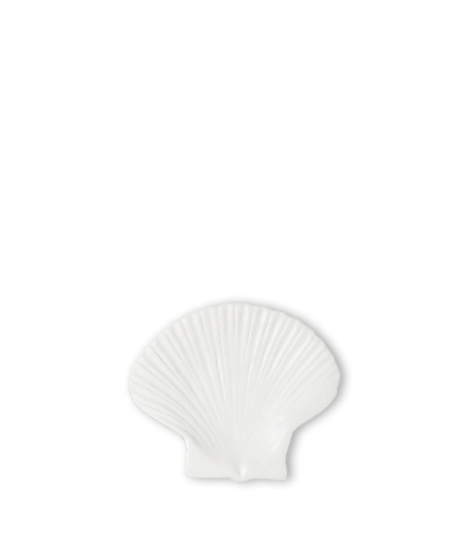 Assiette Shell S Blanc - 6 pièces