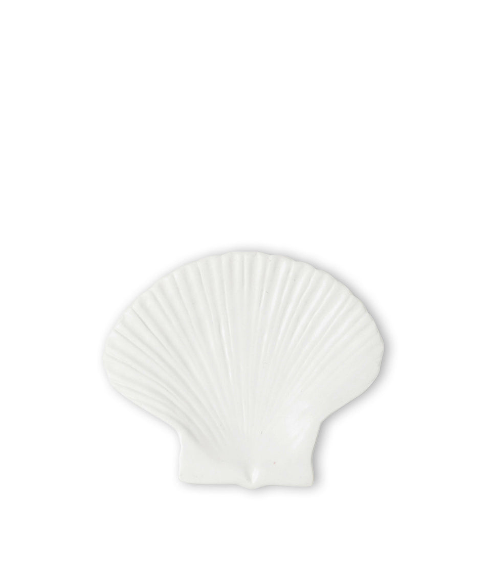 Assiette Shell M Blanc - 2 pièces