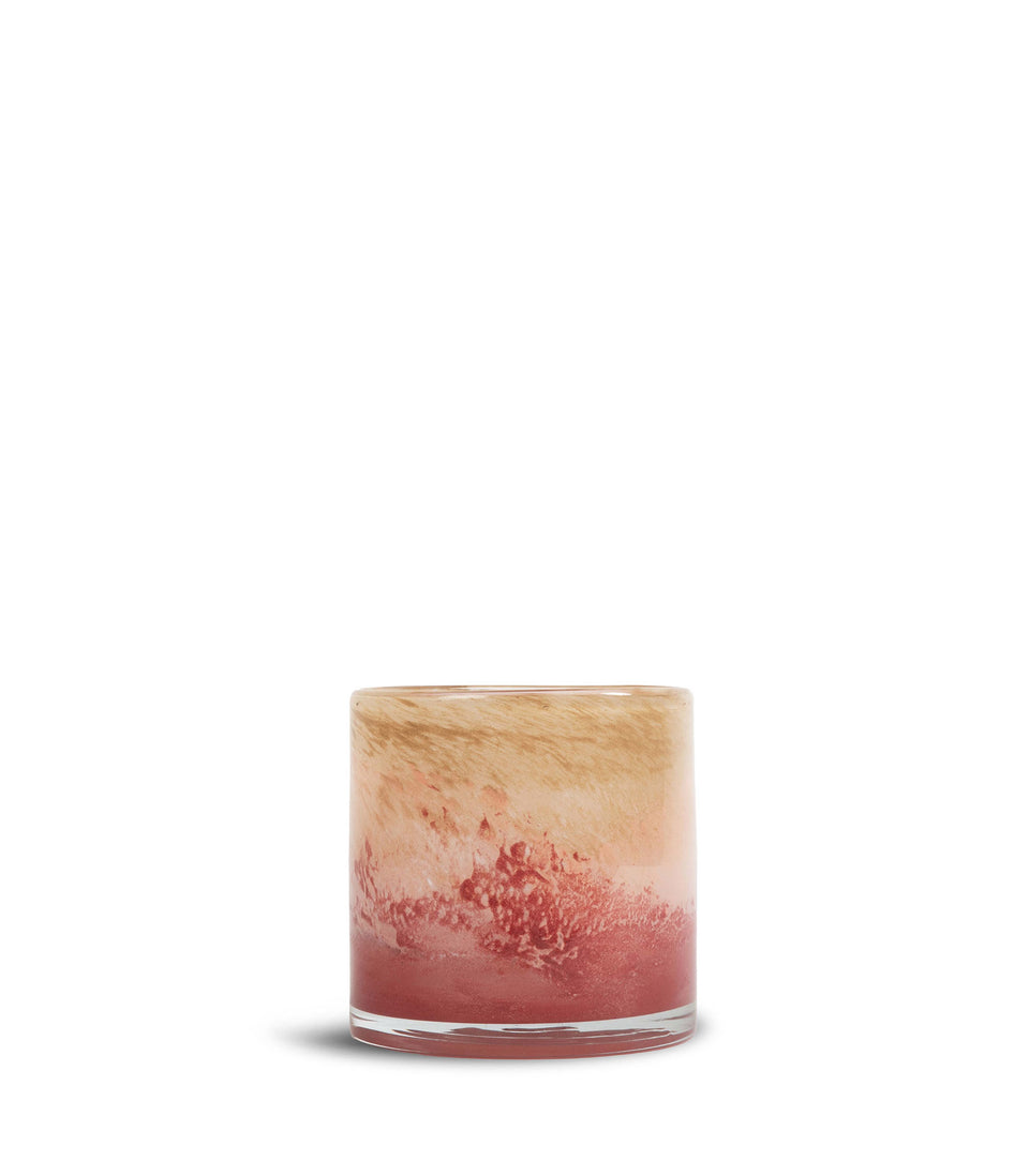 Bougeoir Calore XS dégradé Rose/beige/bordeaux - 6 pièces