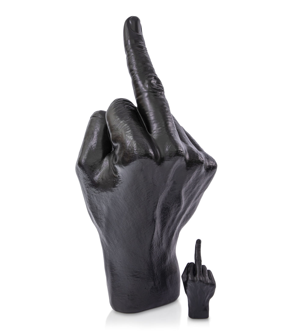 Sculpture Le Doigt XXL Noir
