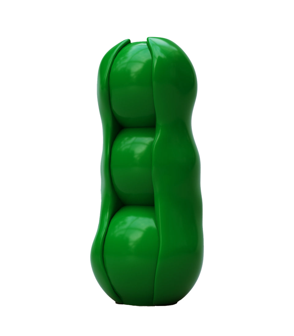 Vase Pois vert - 4 pièces