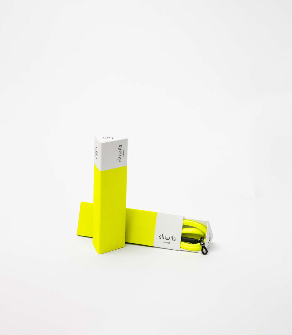 Cordon Lunettes NEON Jaune - 3 pièces